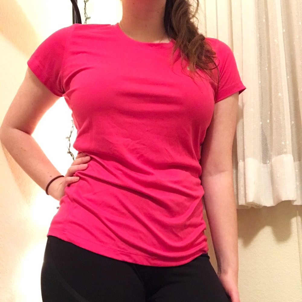 Pink Nike Running T-Shirt